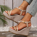 Donna Orthopädische Keilsandalen