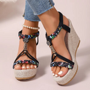Donna Orthopädische Keilsandalen