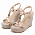 Donna Orthopädische Keilsandalen